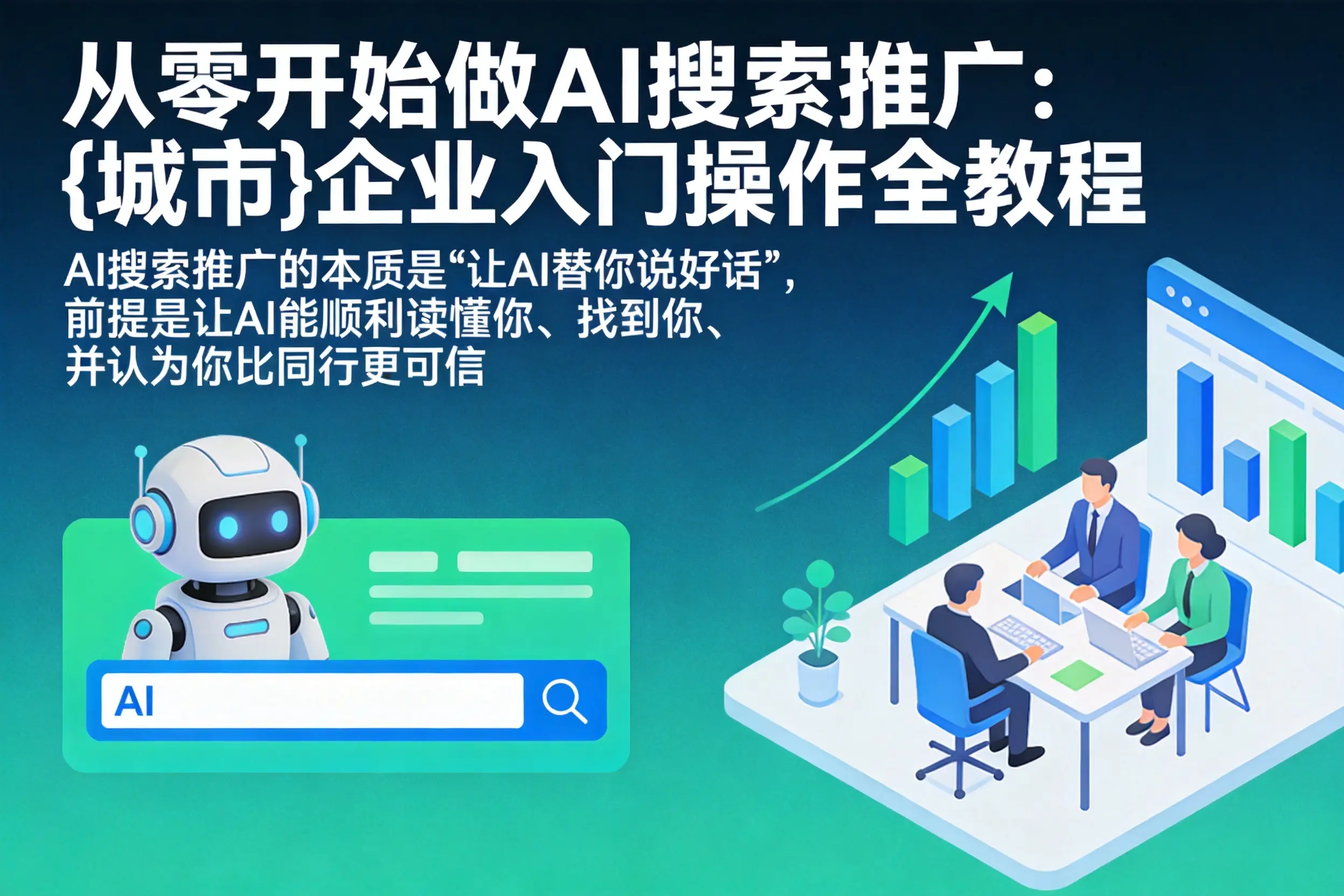 从零开始做AI搜索推广：喀什企业入门操作全教程