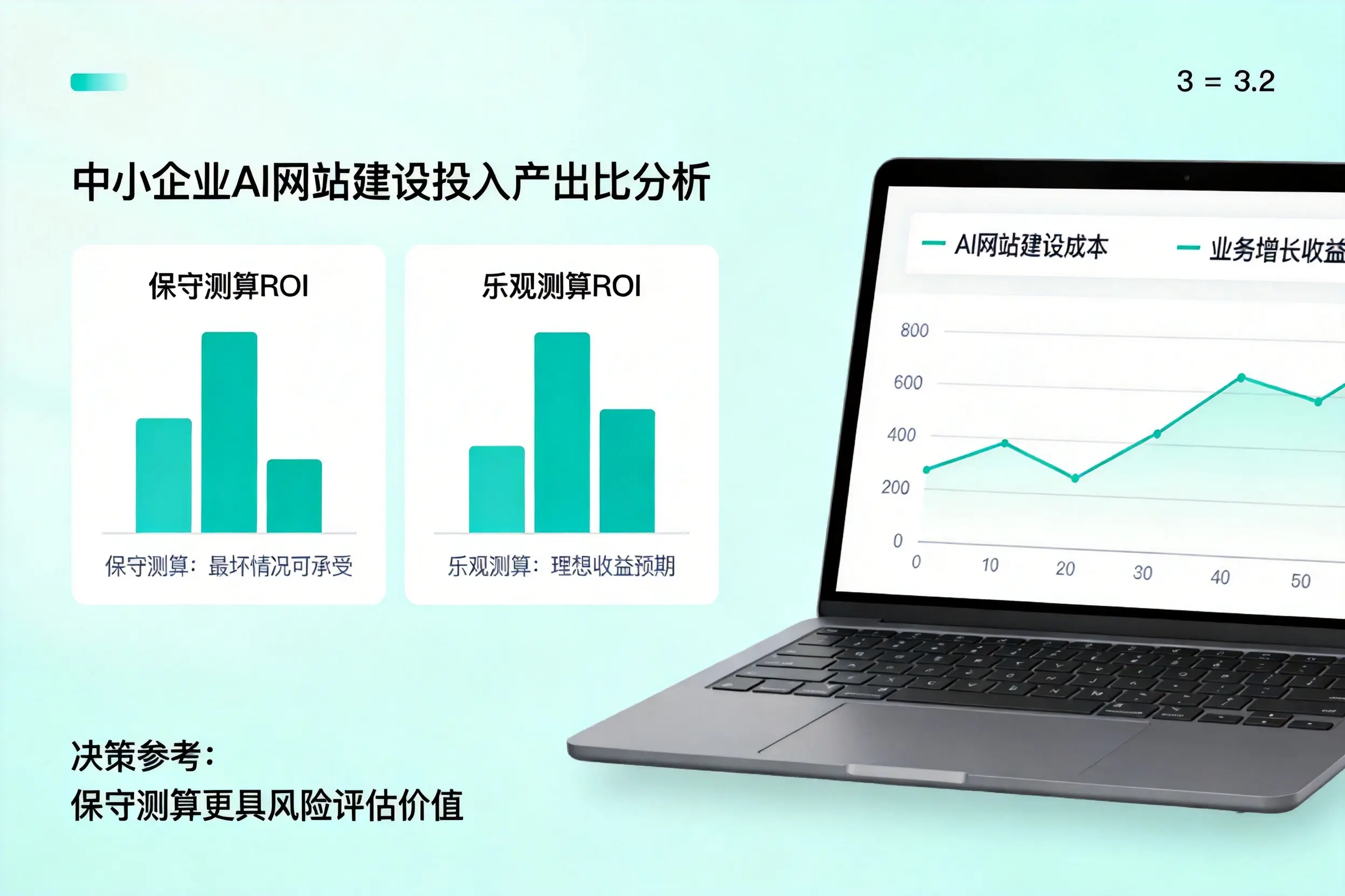 喀什中小企业AI网站建设投入产出比怎么算?先看这份分析
